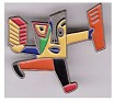 Abstract Figure - Multicolor - Spain - Metal - Marshal - Javier Mariscal Collection - 0